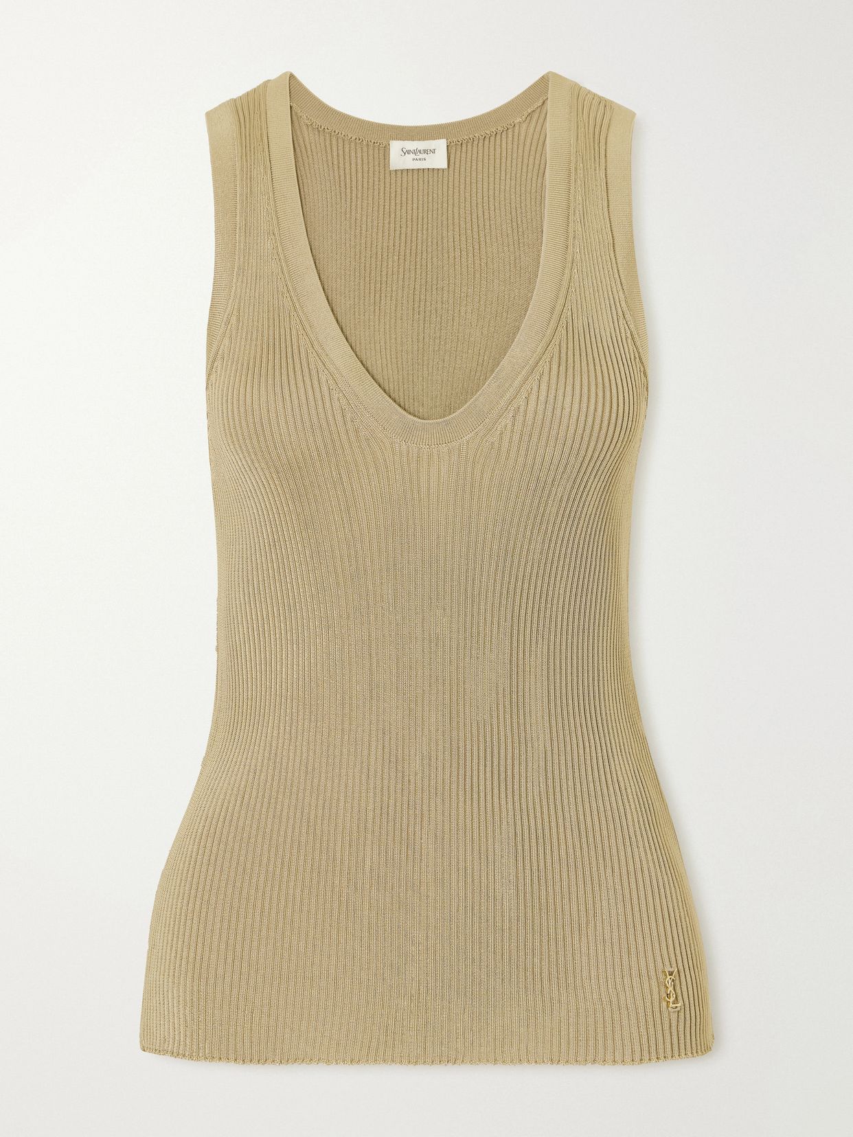 ribbed knit tank