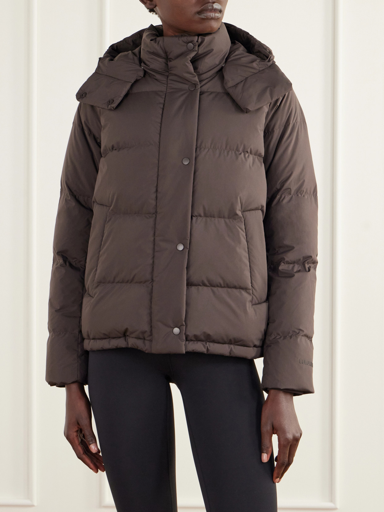 Wunder Hooded Quilted Shell Down Jacket