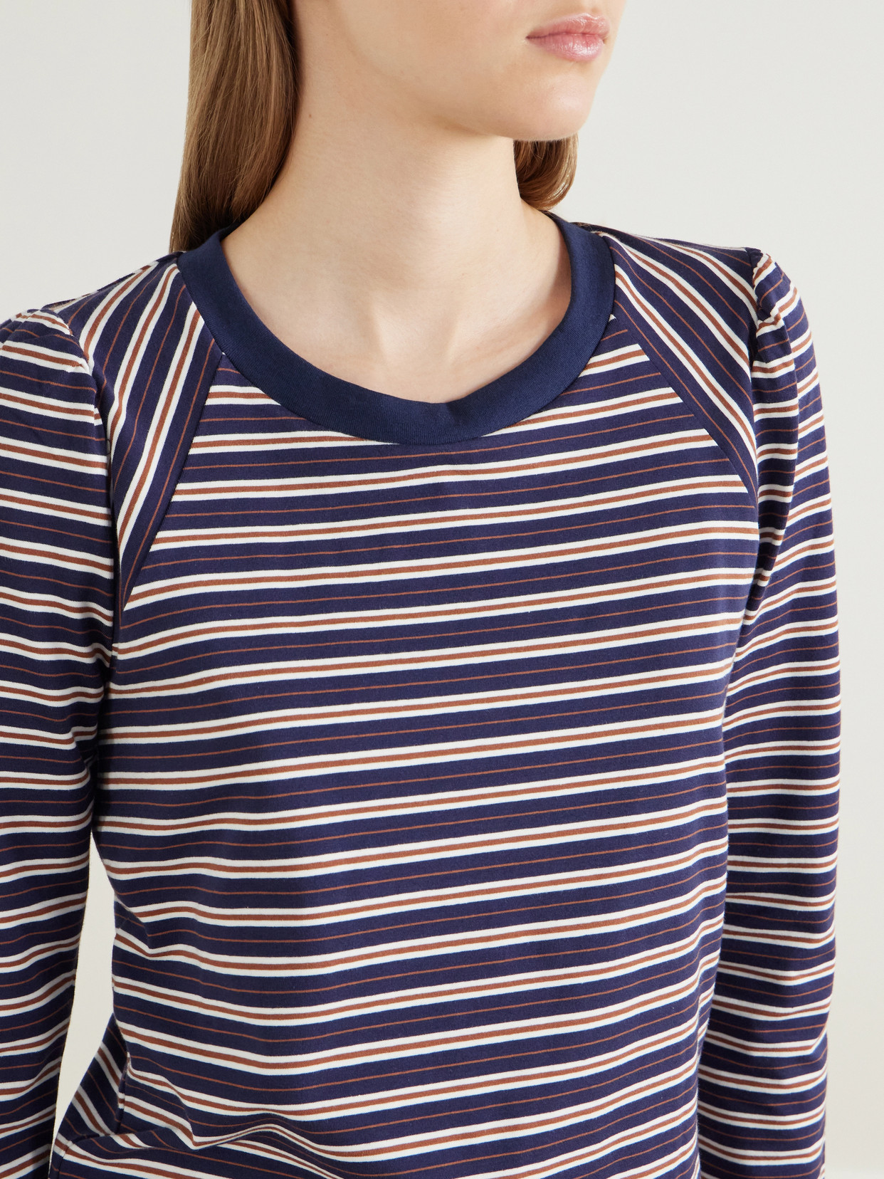 Mason Baseball Striped Cotton-Blend Jersey T-Shirt