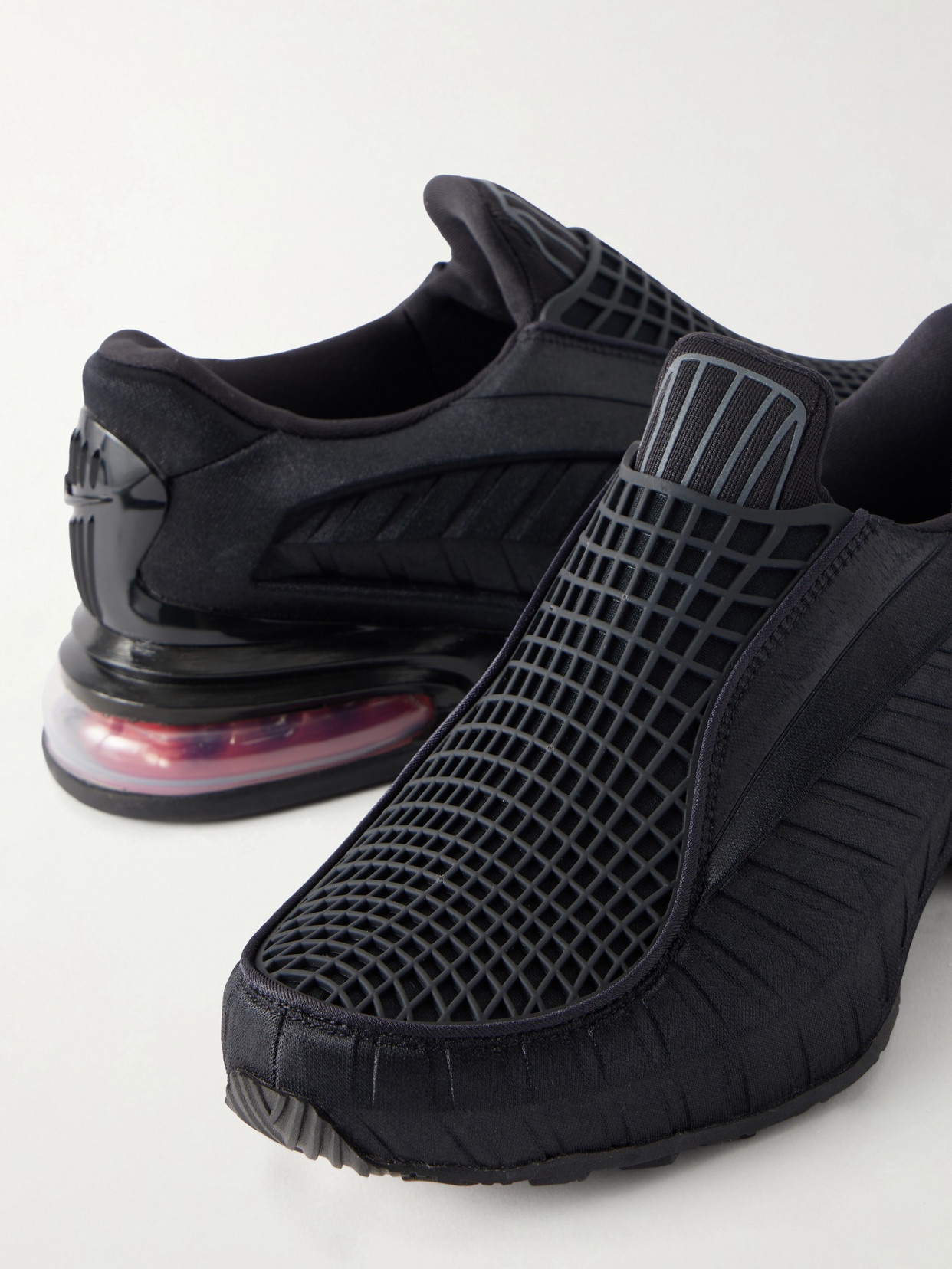Air Max Dolce Rubber-Trimmed Sneakers