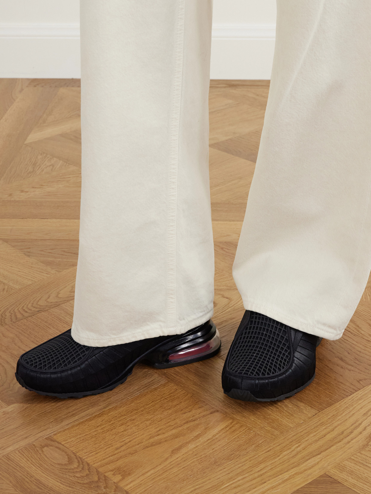 Air Max Dolce Rubber-Trimmed Sneakers