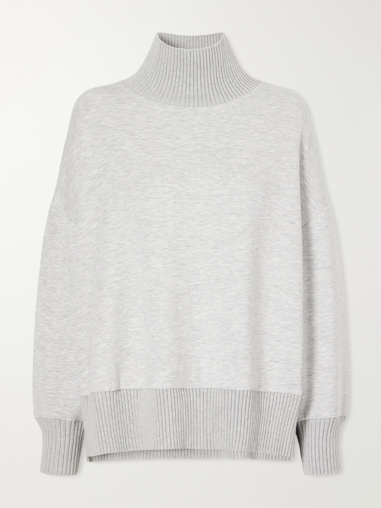 Barker Oversized Stretch-Jersey Turtleneck Sweatshirt