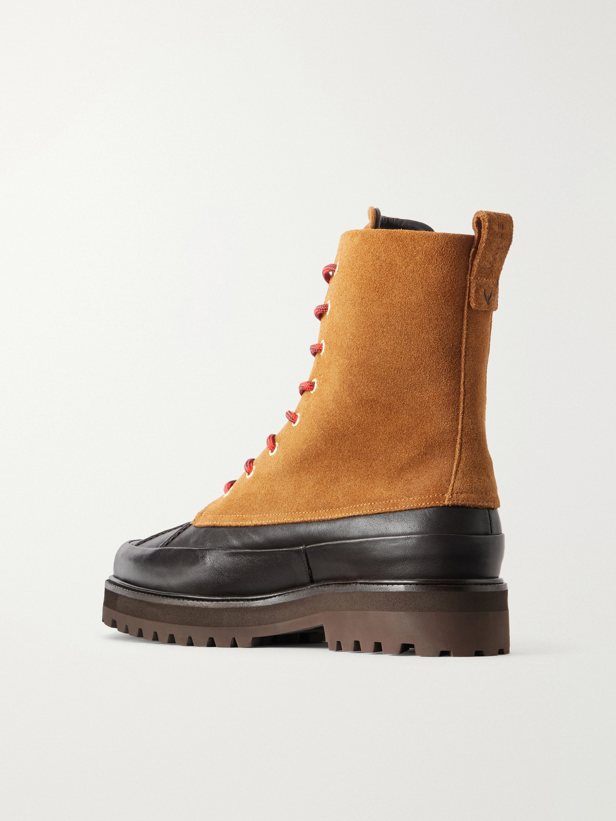 Silo Two-Tone Ankle Boots