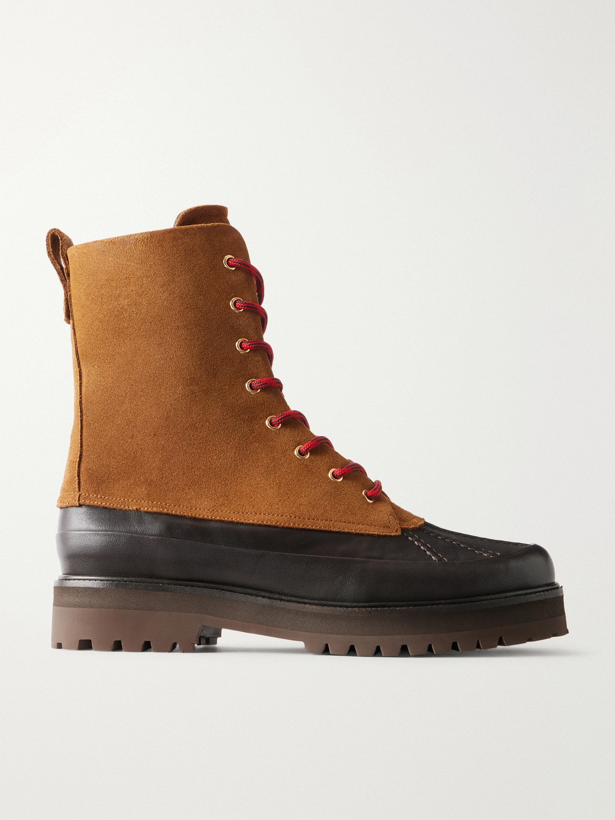 Silo Two-Tone Ankle Boots