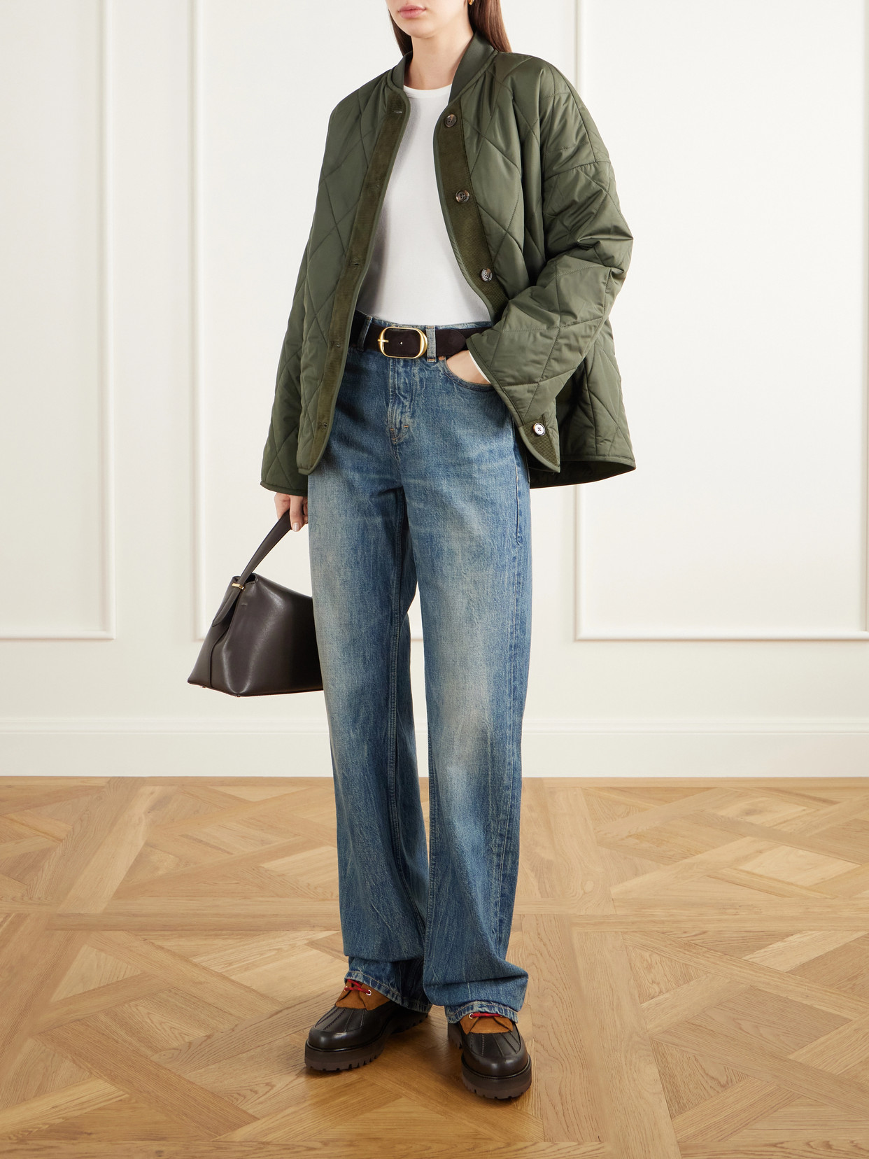 Silo Two-Tone Ankle Boots