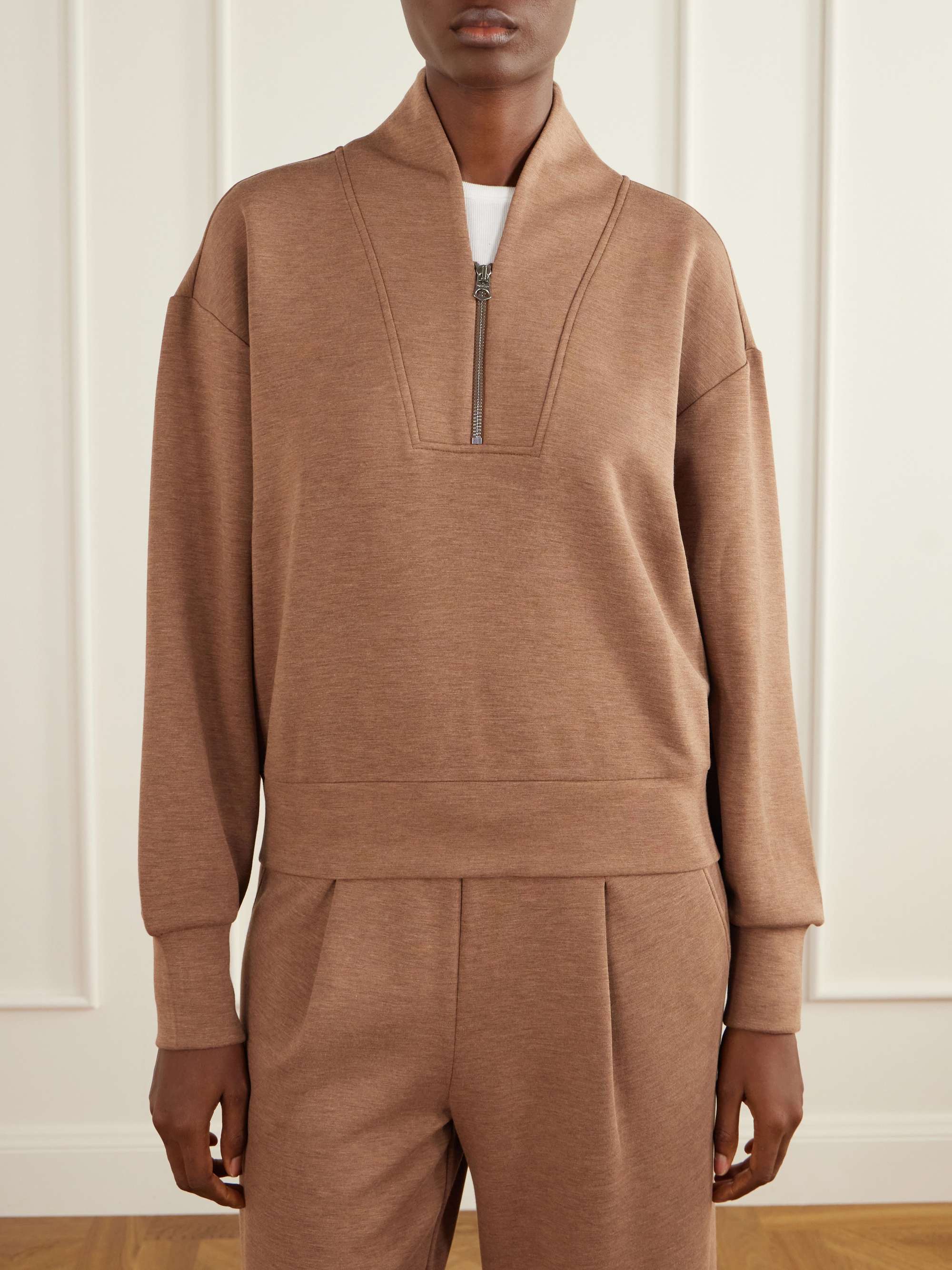 VARLEY Davidson stretch-jersey sweatshirt