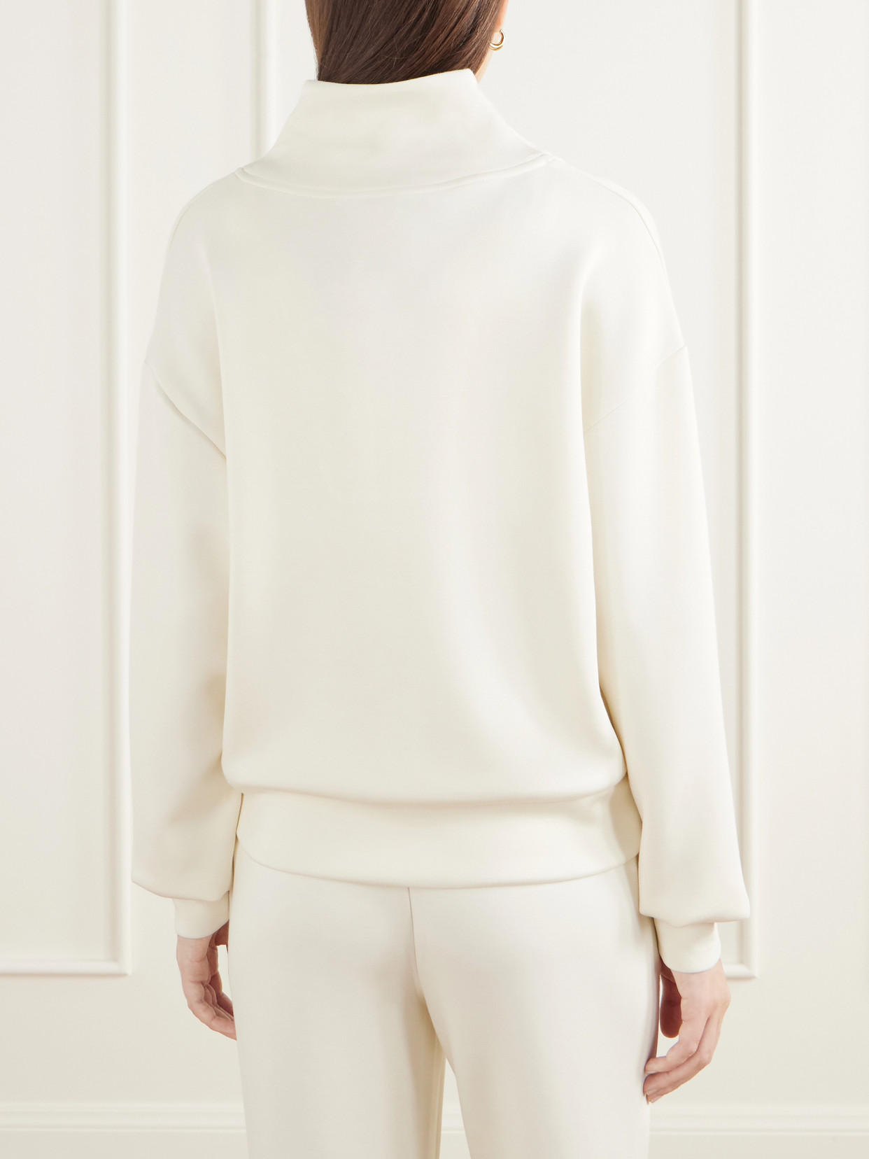 Davidson Doublesoft® Jersey Half-Zip Sweatshirt