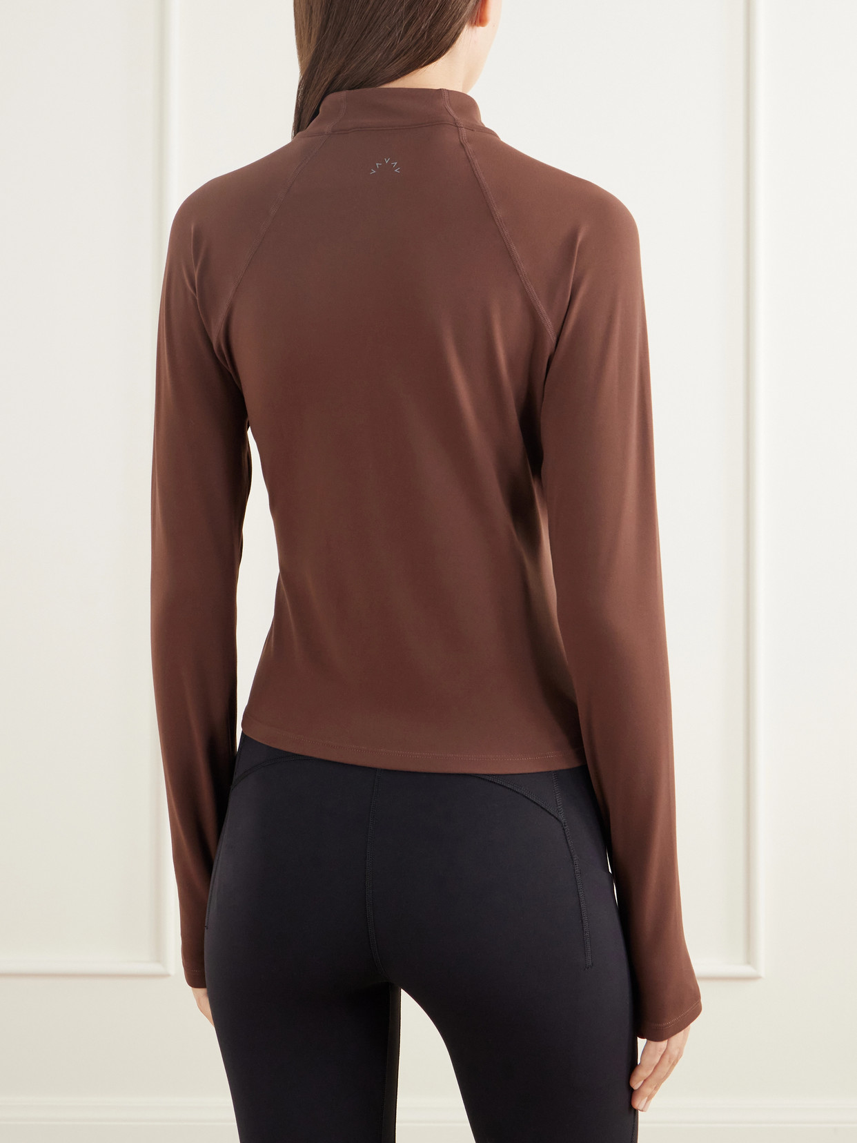 Cropped Stretch-Jersey Jacket