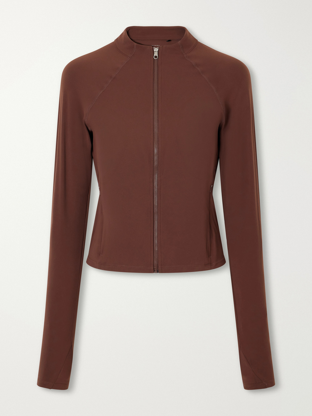 Cropped Stretch-Jersey Jacket