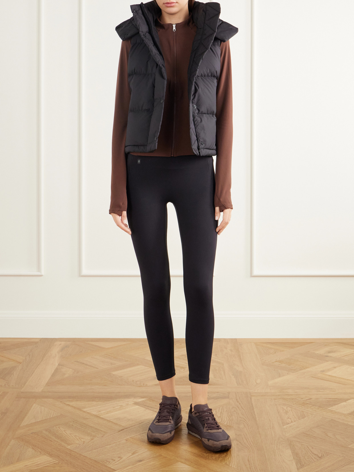 Cropped Stretch-Jersey Jacket