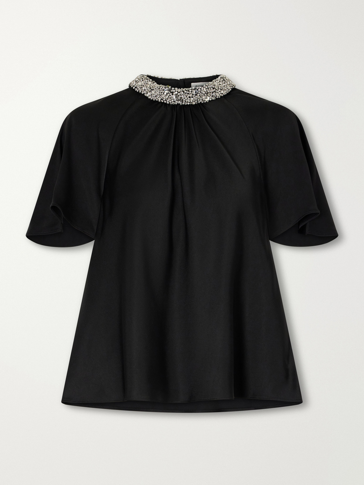 Loreta Crystal-Embellished Blouse