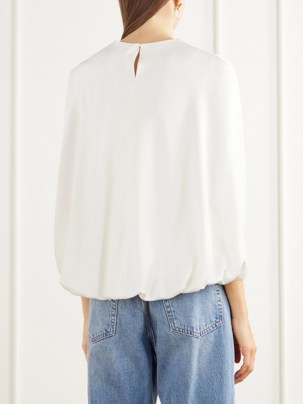Lauren Cape-Effect Blouse