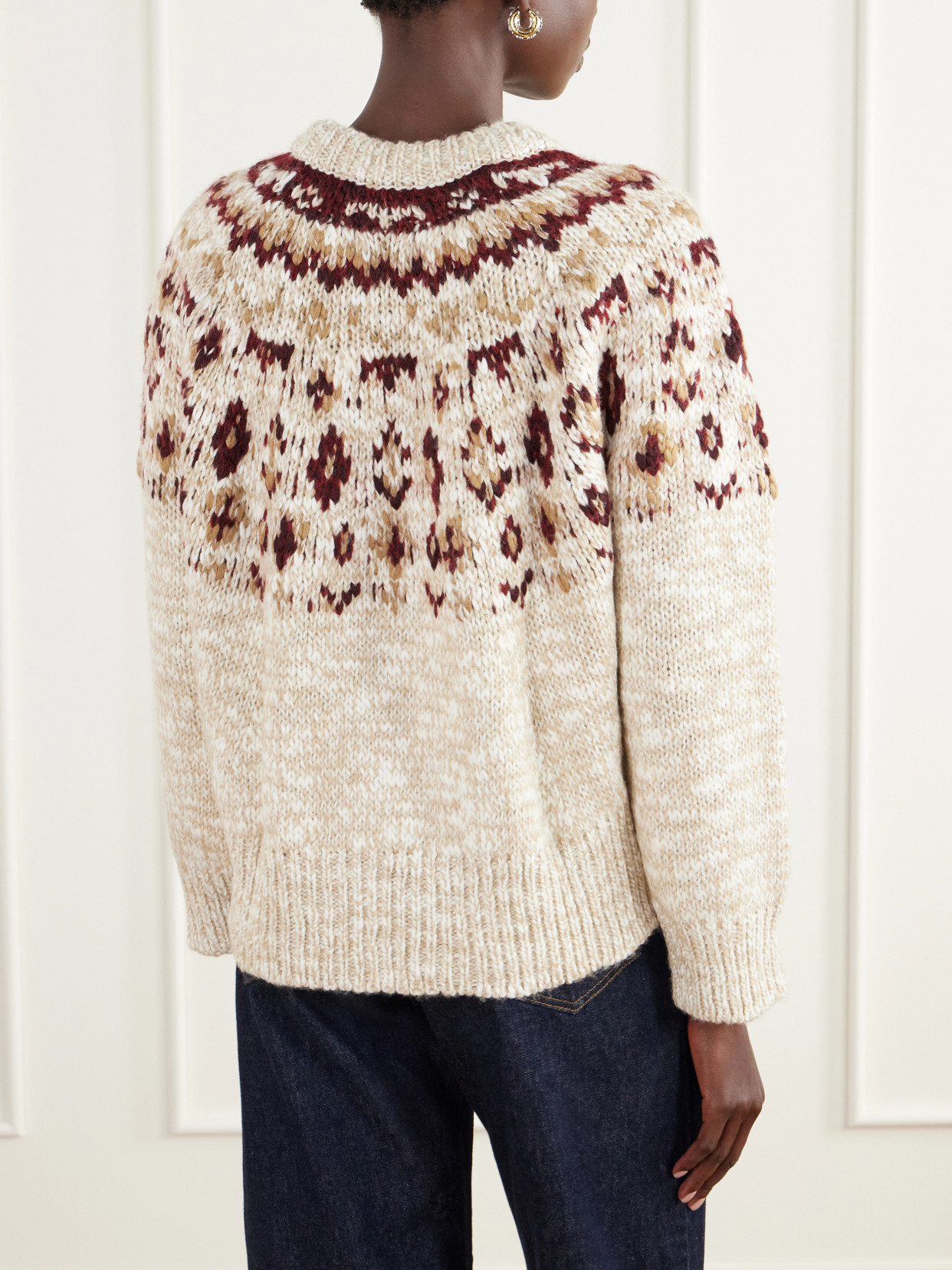 White Label - Lizzy Fair Isle Sweater