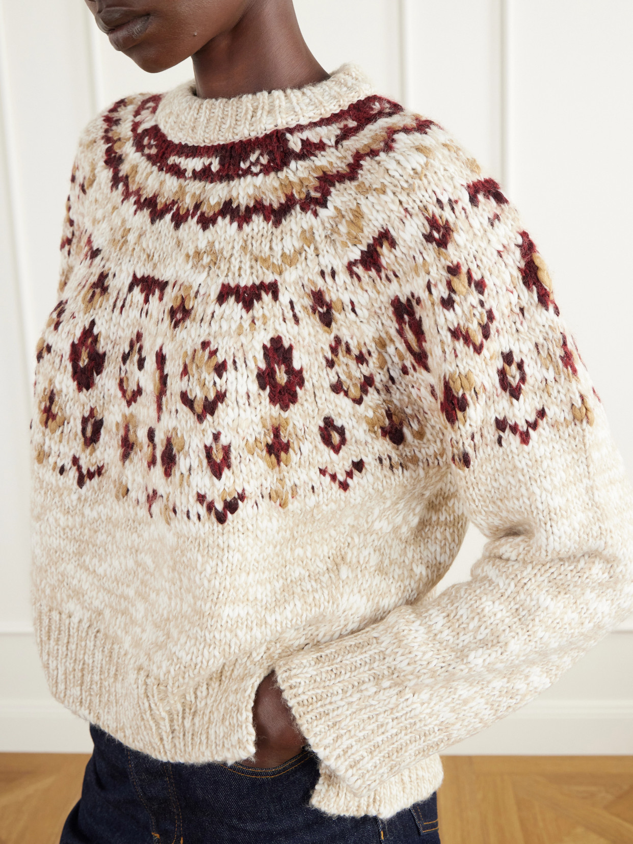 White Label - Lizzy Fair Isle Sweater