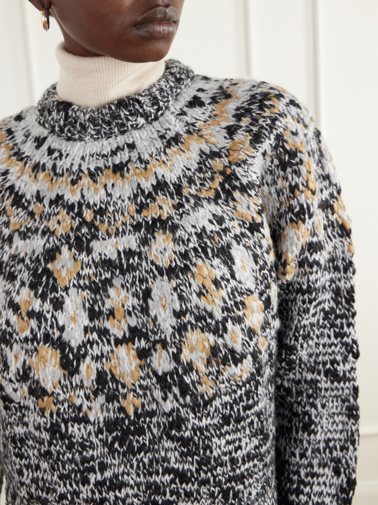 White Label - Lizzy Fair Isle Sweater
