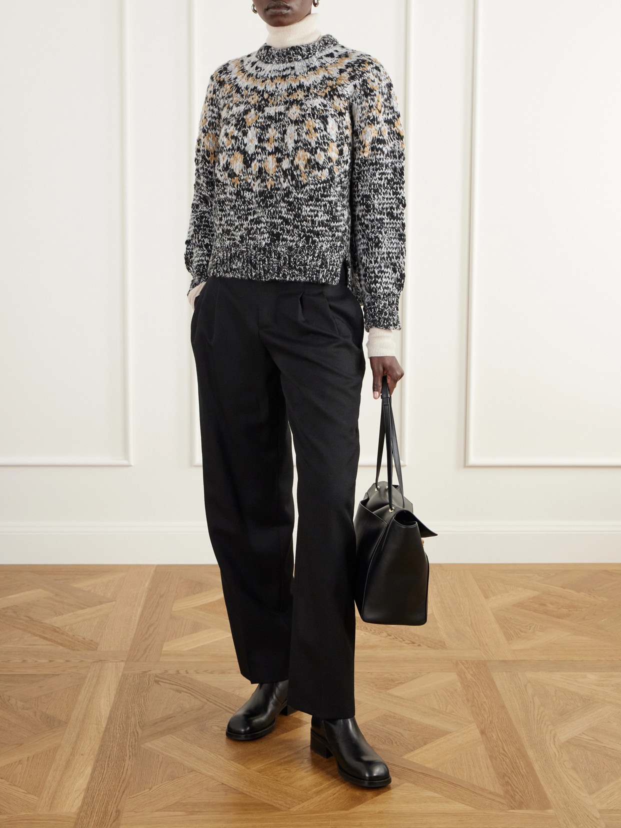 White Label - Lizzy Fair Isle Sweater