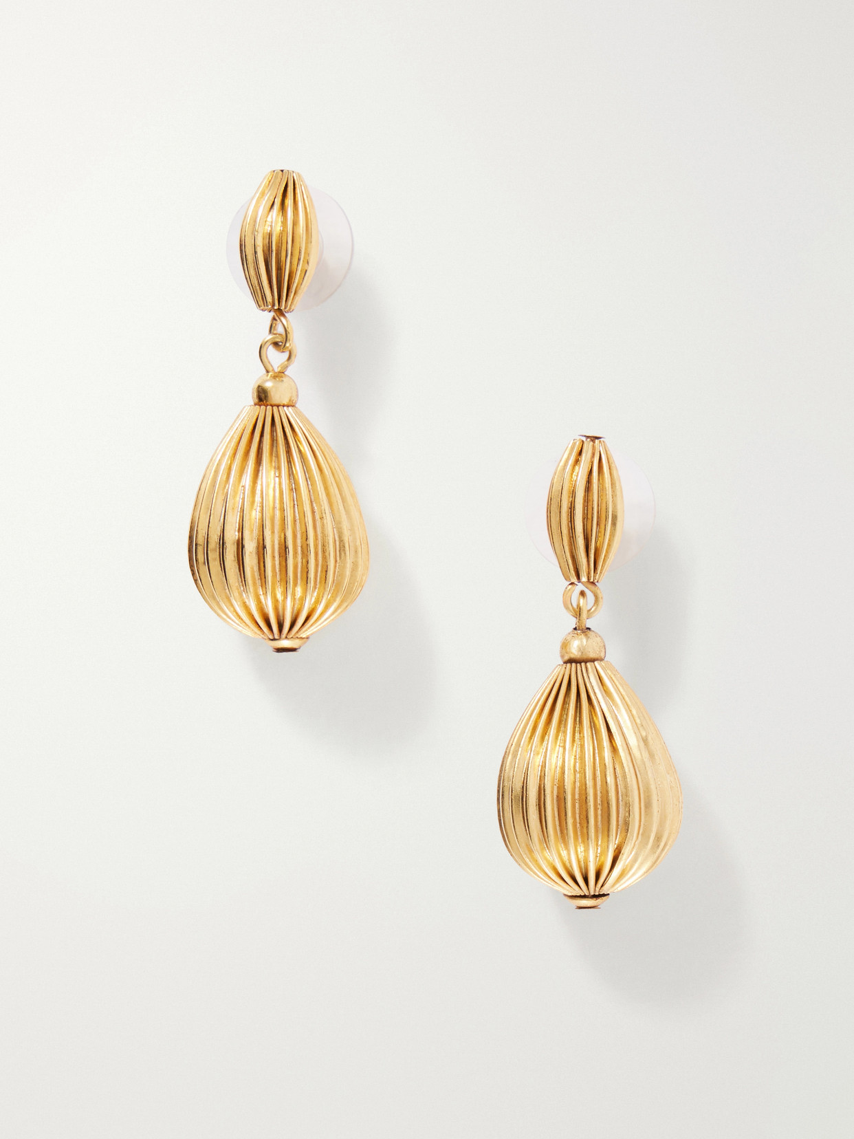 Jennifer Behr Orlah Gold-plated Brass Earrings