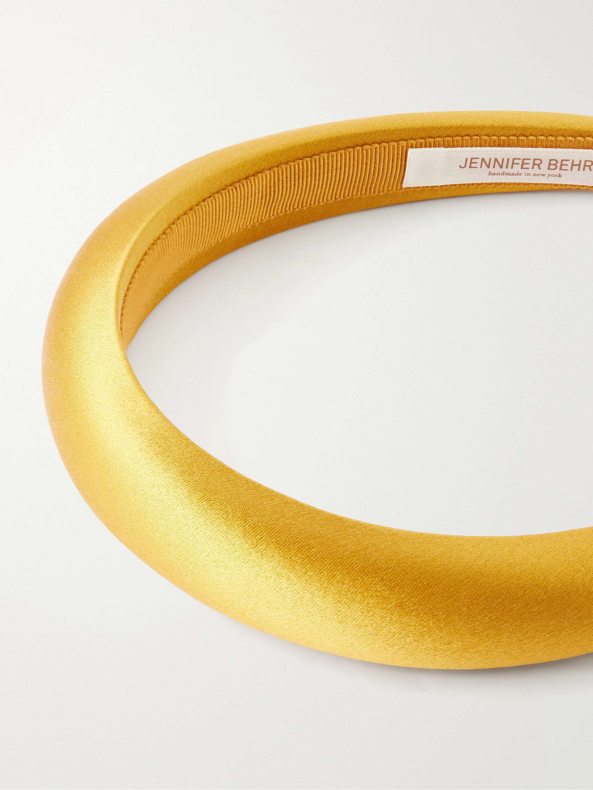 JENNIFER BEHR Tori silk-satin headband