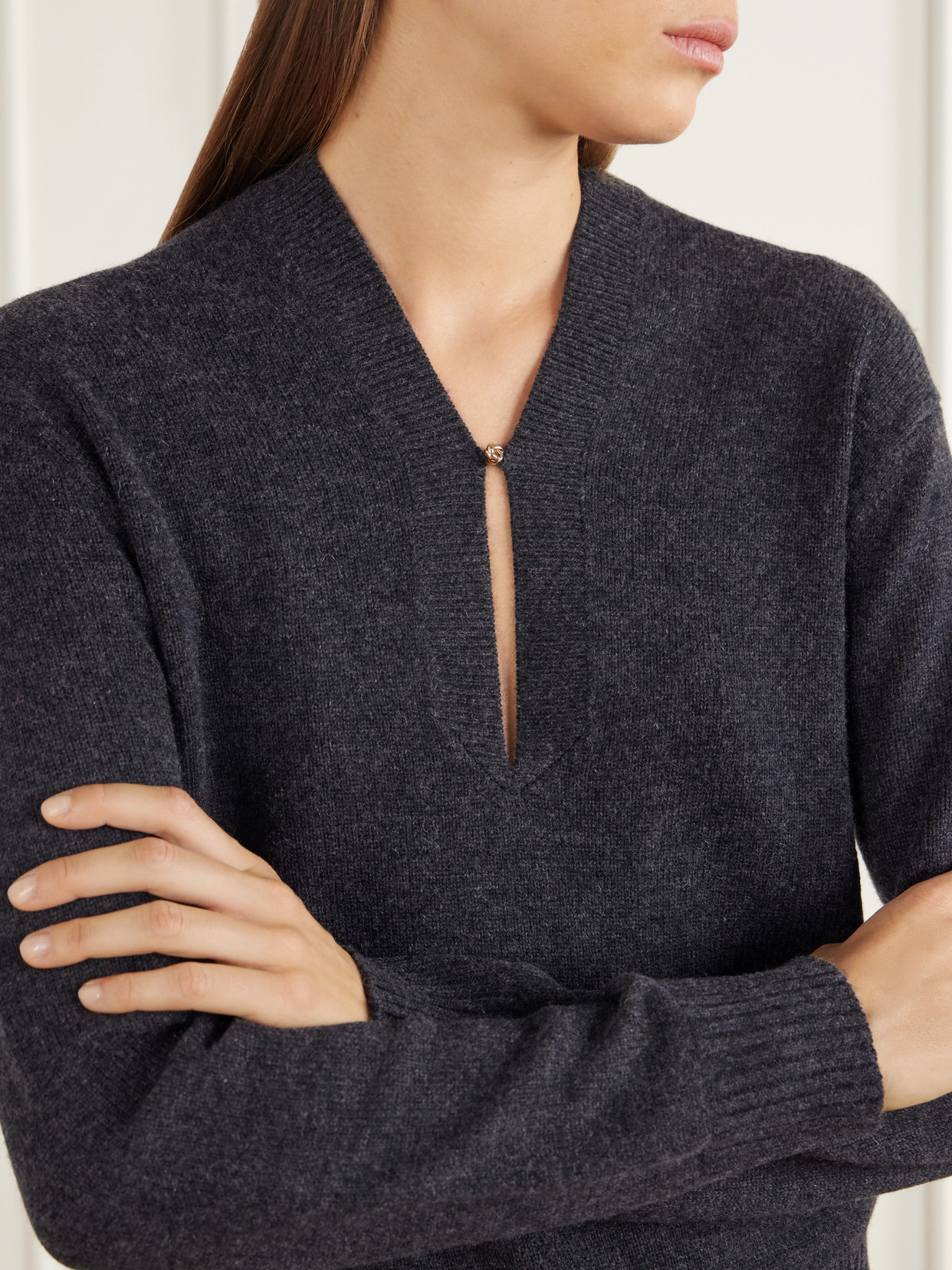 And Cashmere-Blend Sweater