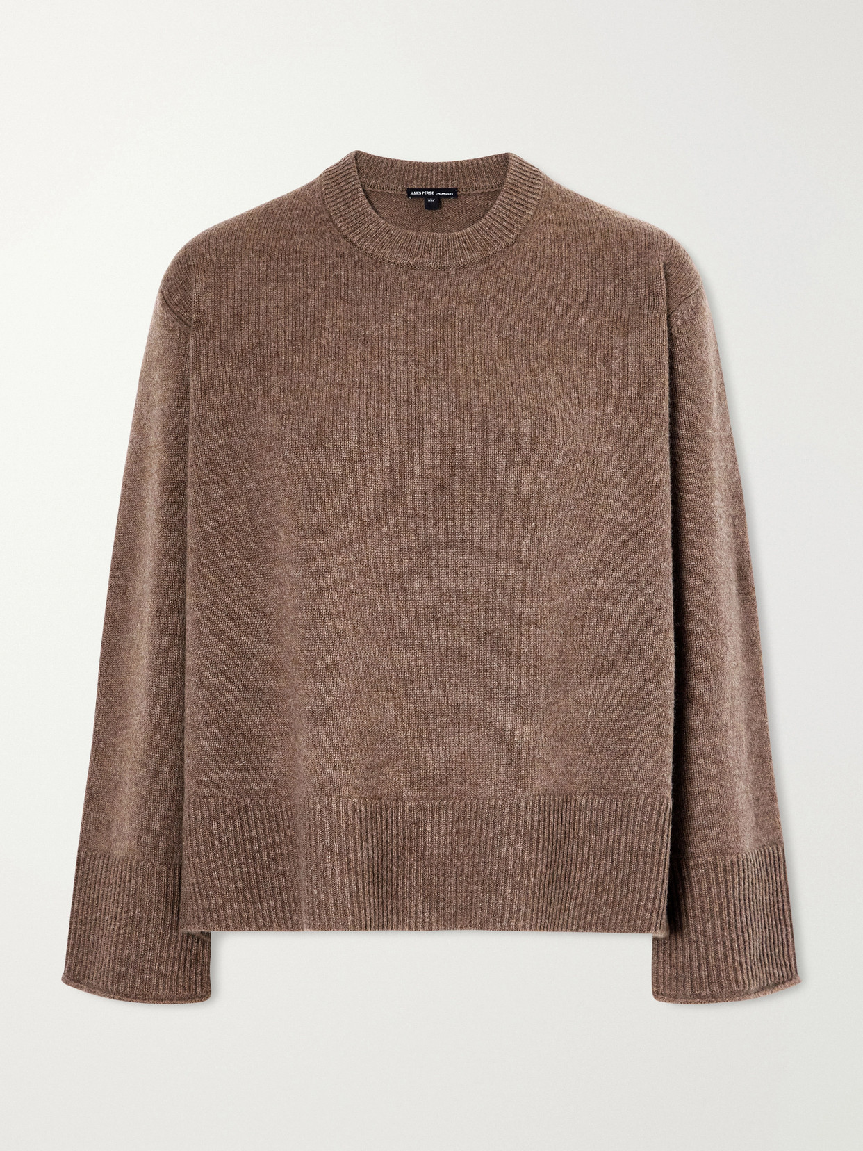 James Perse Cashmere Sweater In Brown