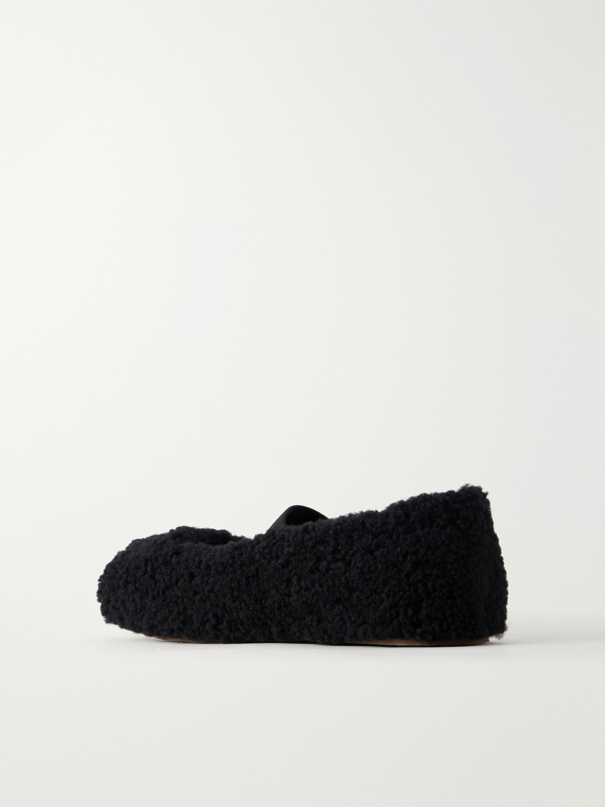 Shearling Ballet Flats