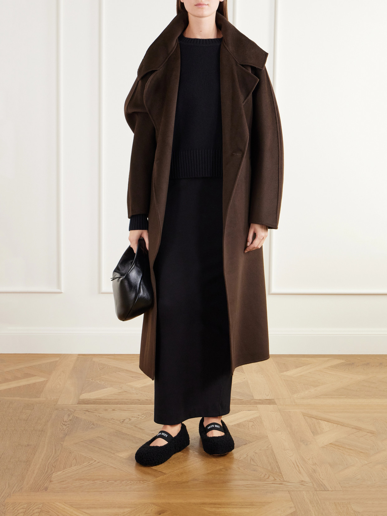 Shearling Ballet Flats