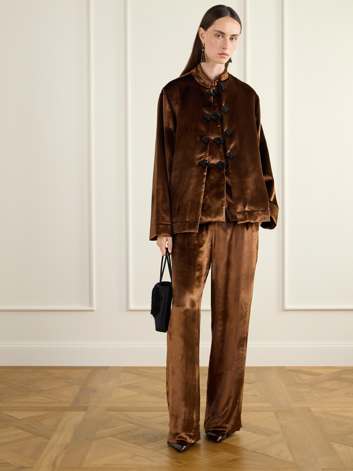 Róhe - Tussa Velvet Blouse