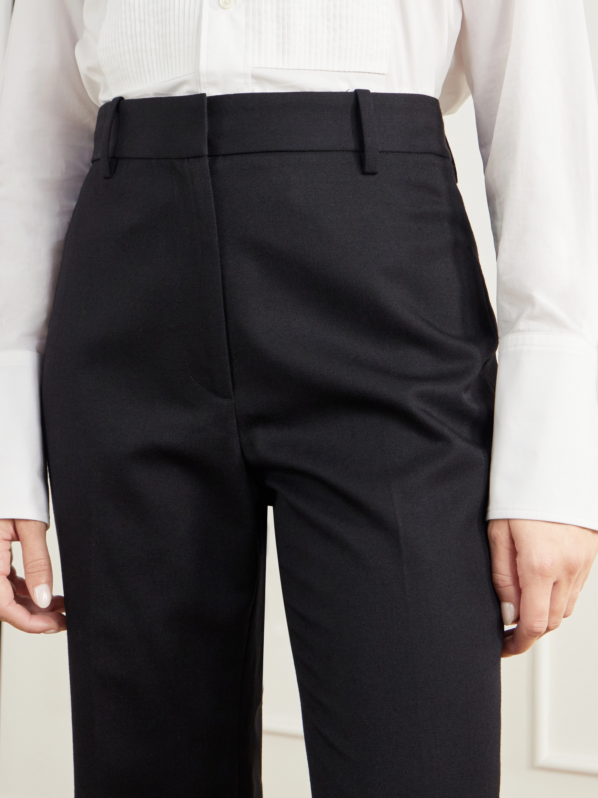Nili Lotan Corette cotton-corduroy flared pants