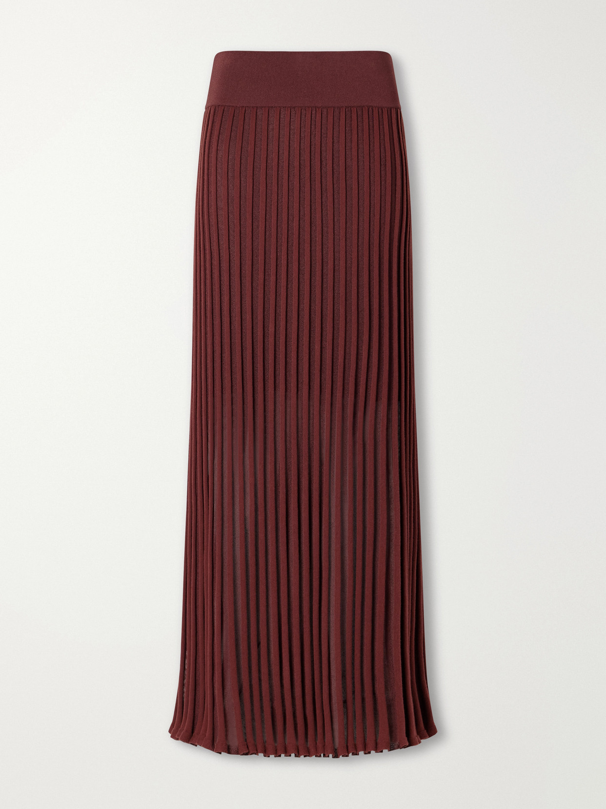 Clash Striped Jersey Midi