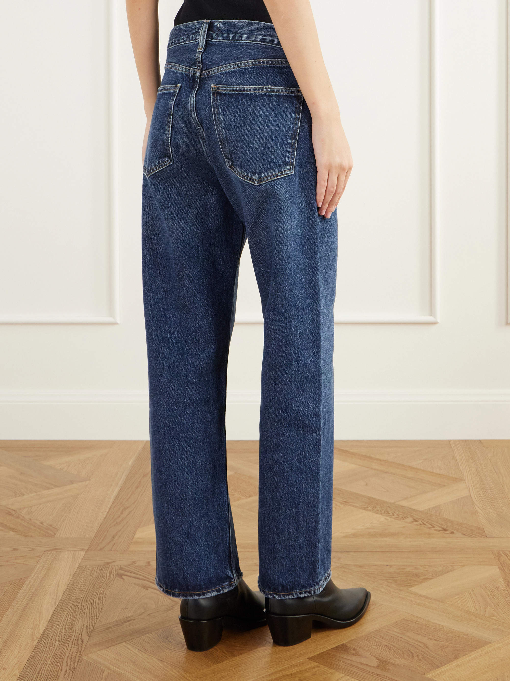 Agolde Arc mid-rise wide-leg jeans
