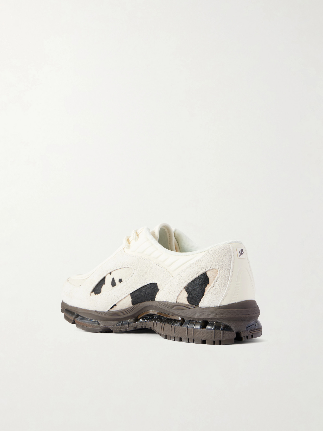 1890 Abzorb Cow-Print Calf-Hair And Sneakers