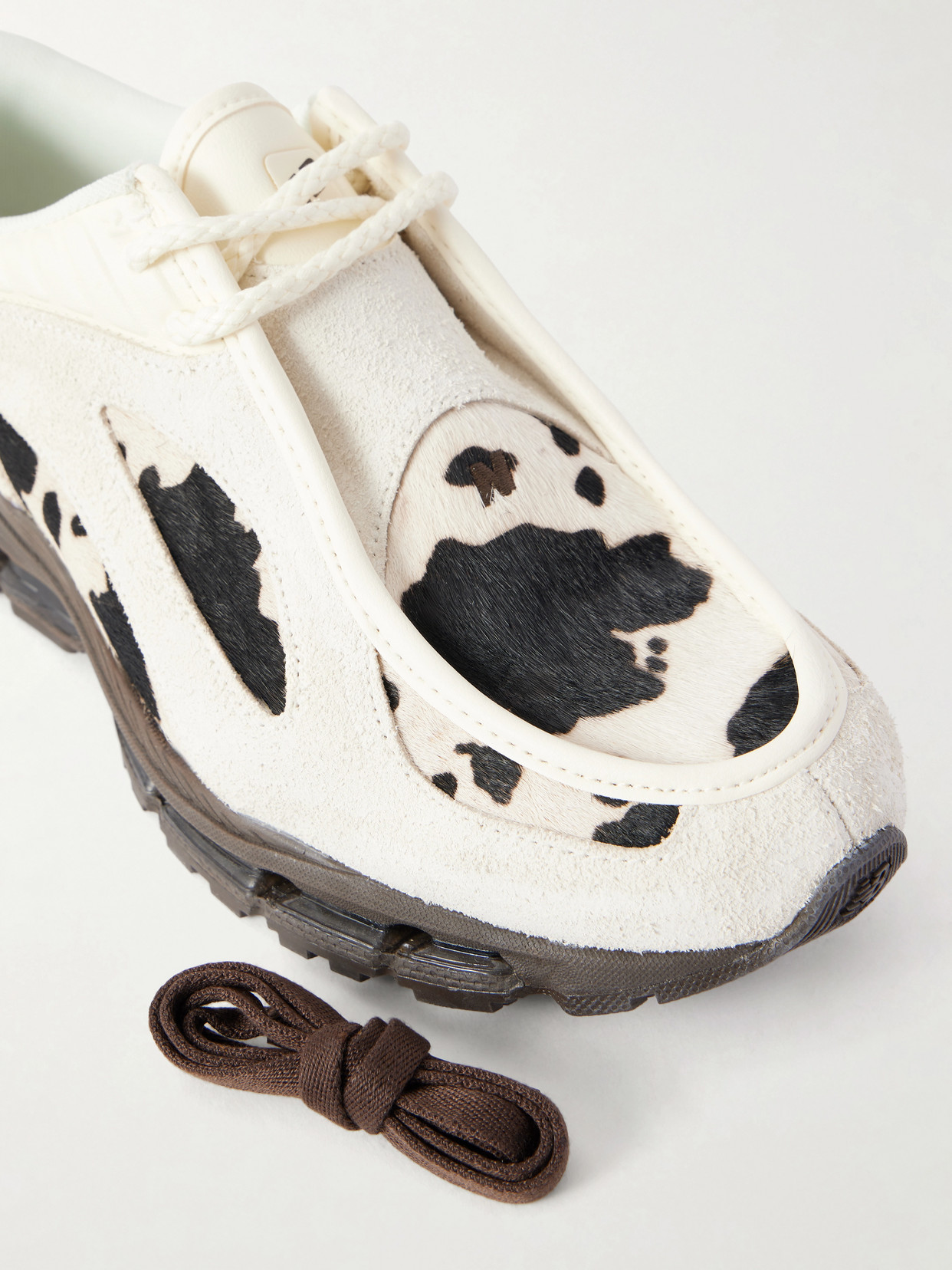 1890 Abzorb Cow-Print Calf-Hair And Sneakers