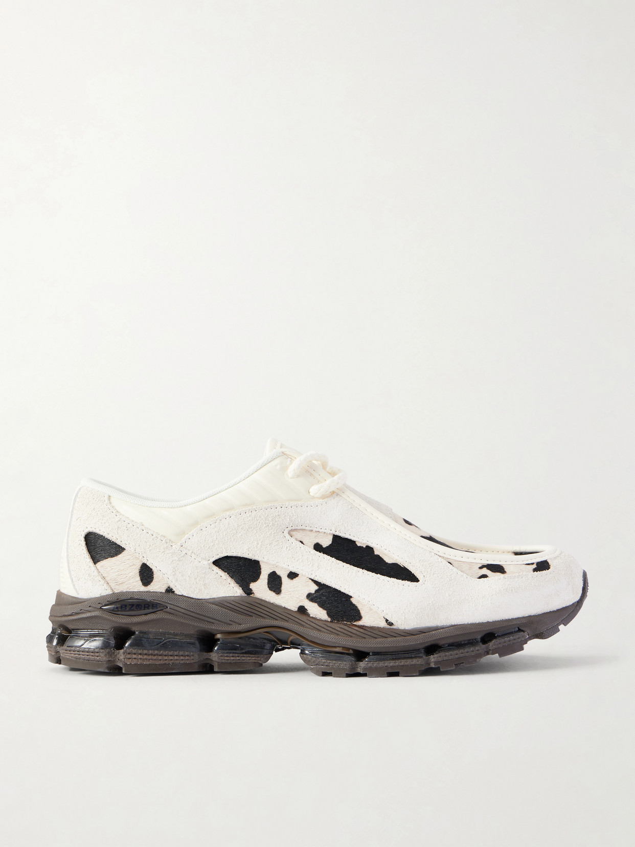 1890 Abzorb Cow-Print Calf-Hair And Sneakers