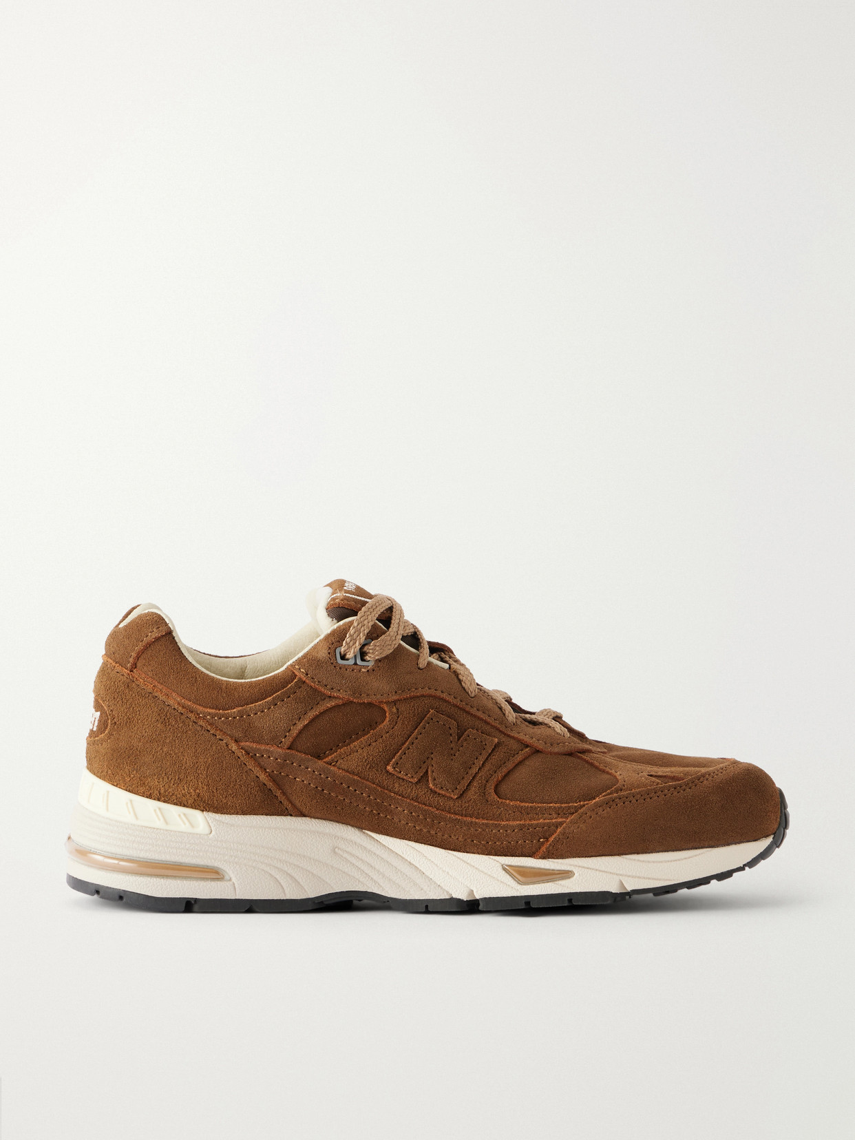 Luxe 991V2 Paneled Sneakers