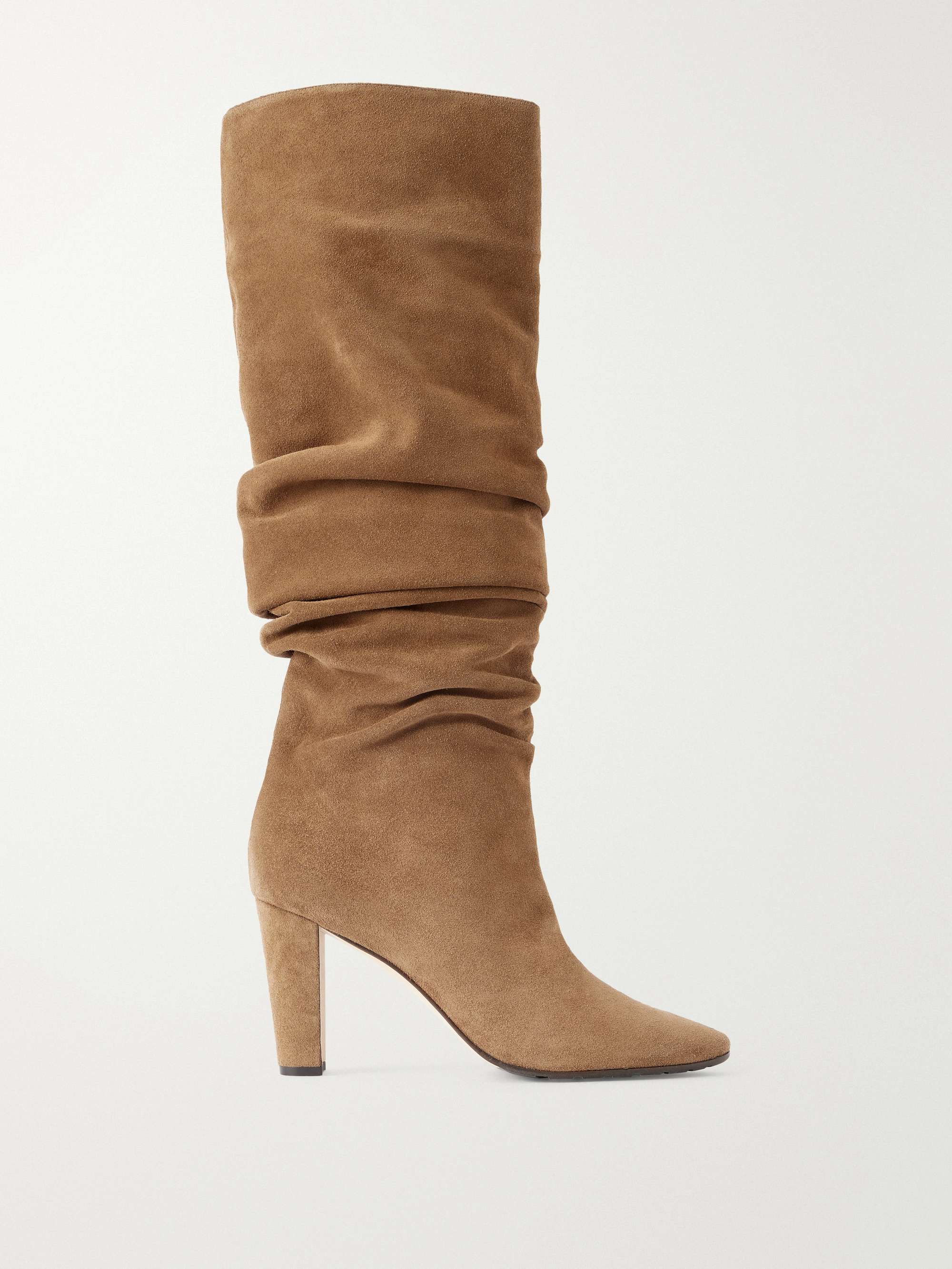 MANOLO BLAHNIK Calassohi 90 suede knee boots