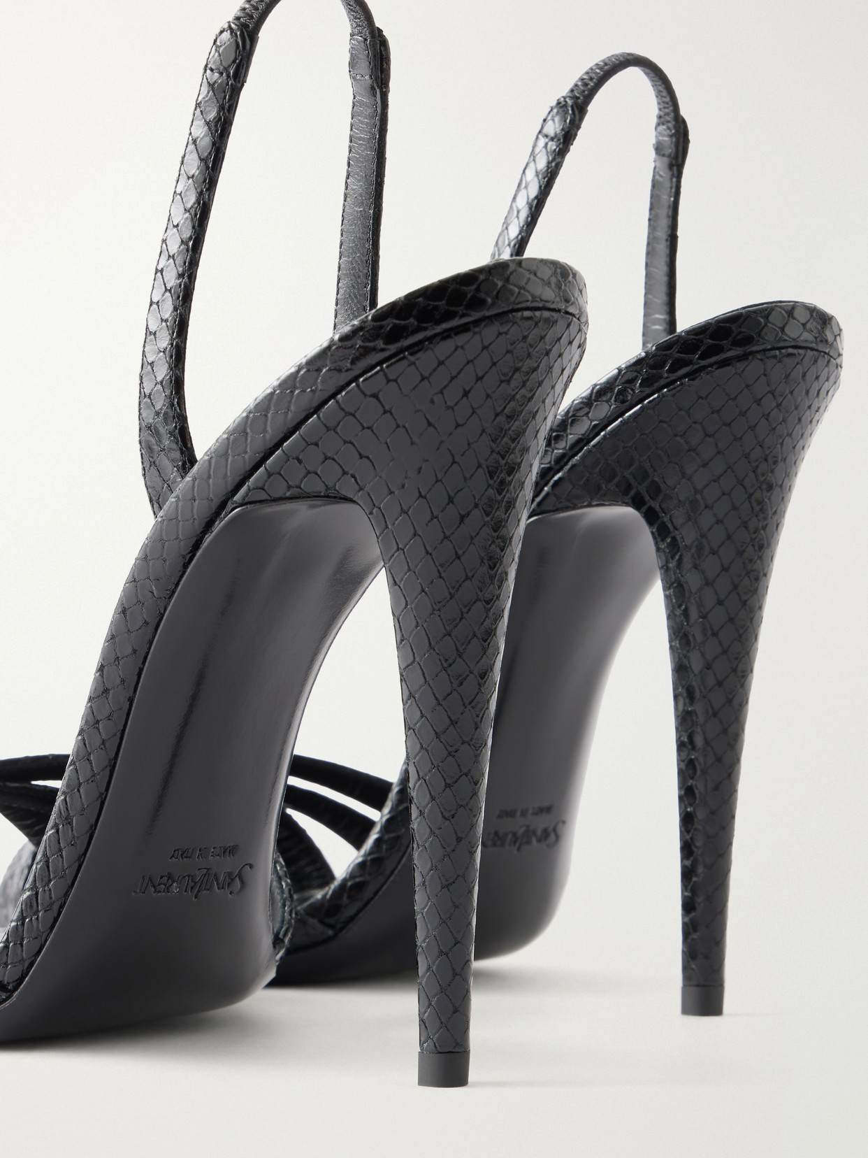 Kate Snake-Effect Slingback