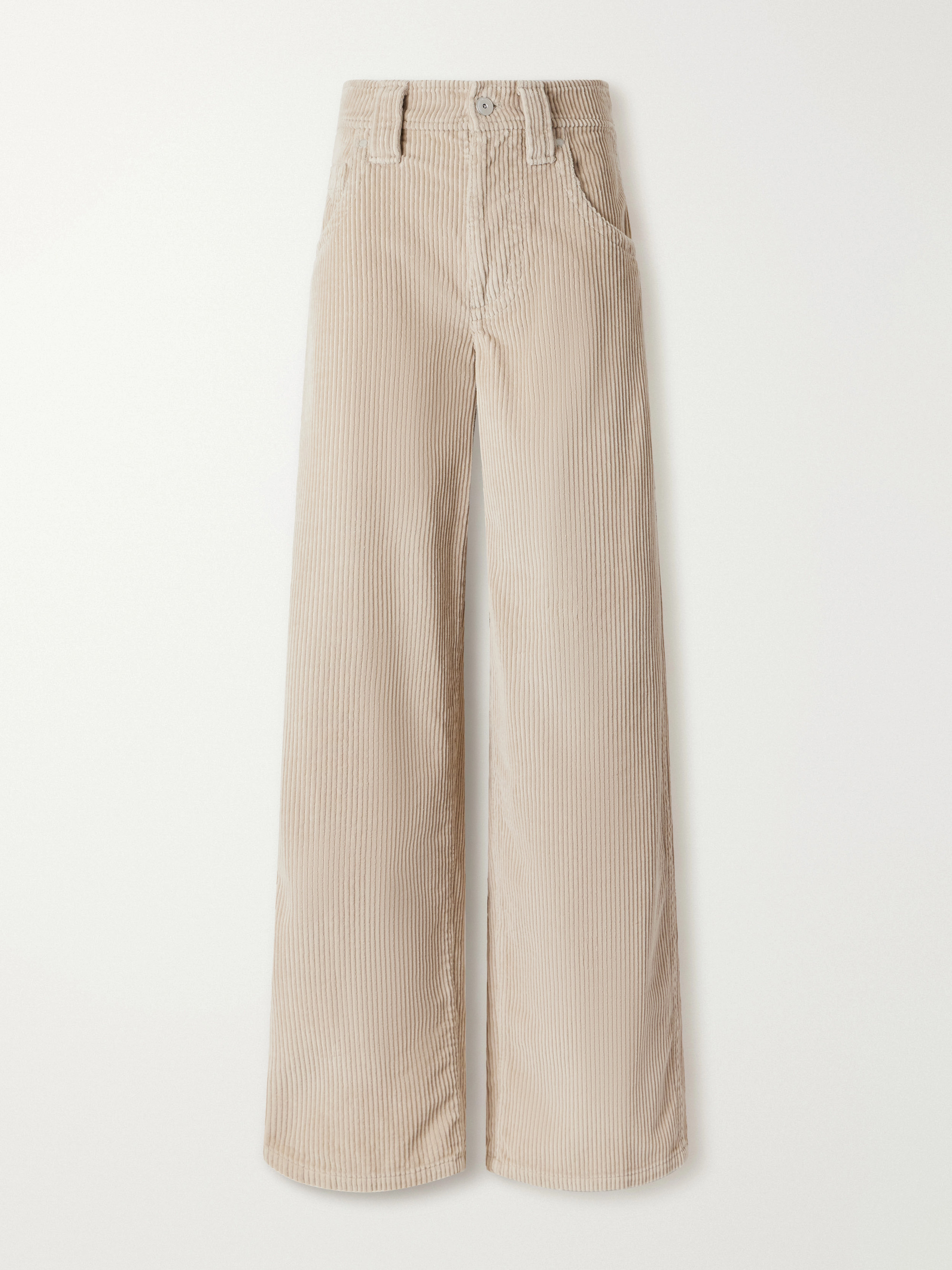 Brunello Cucinelli Cotton-corduroy wide-leg pants