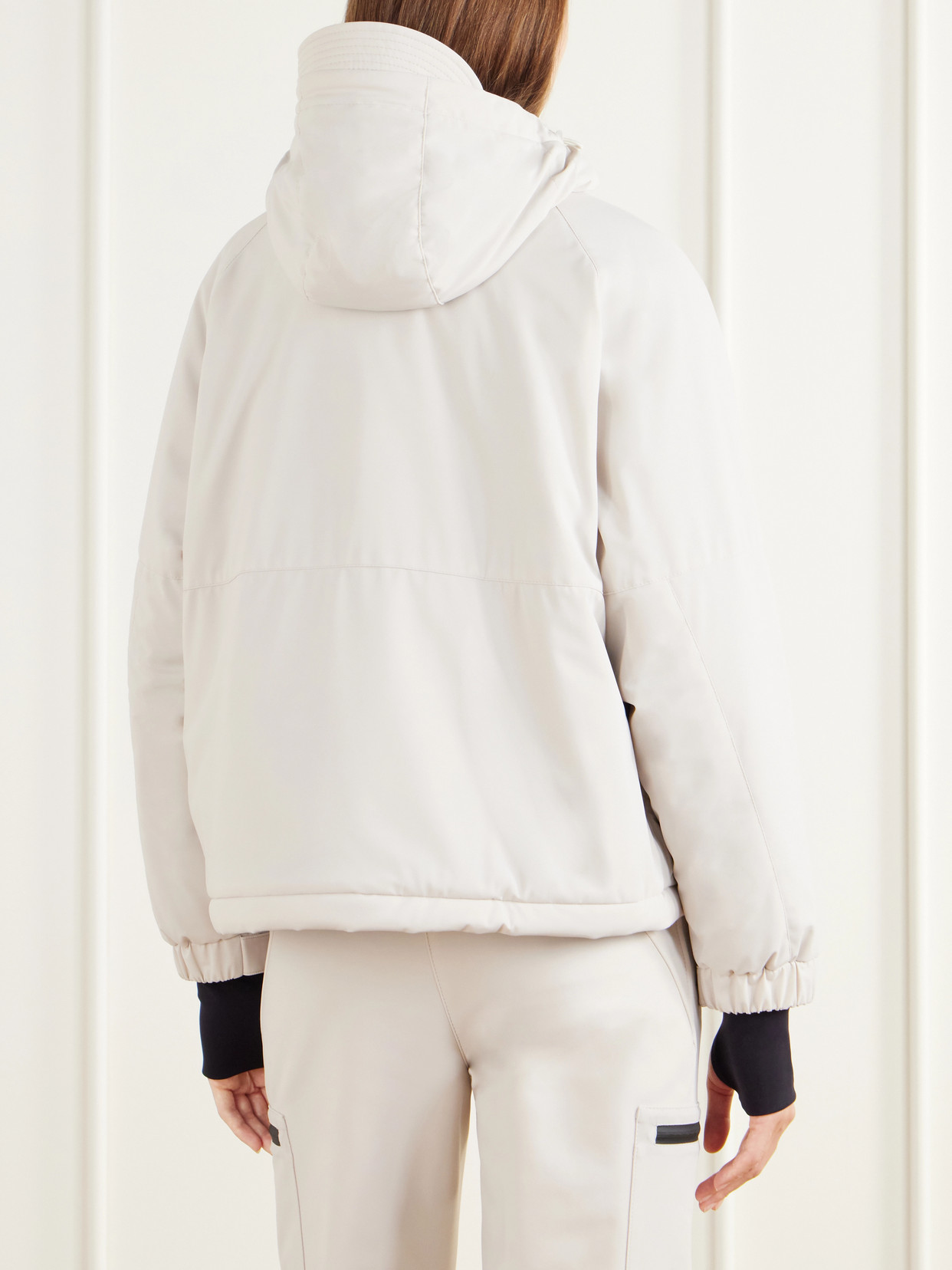 Hooded Padded Shell Ski Jacket