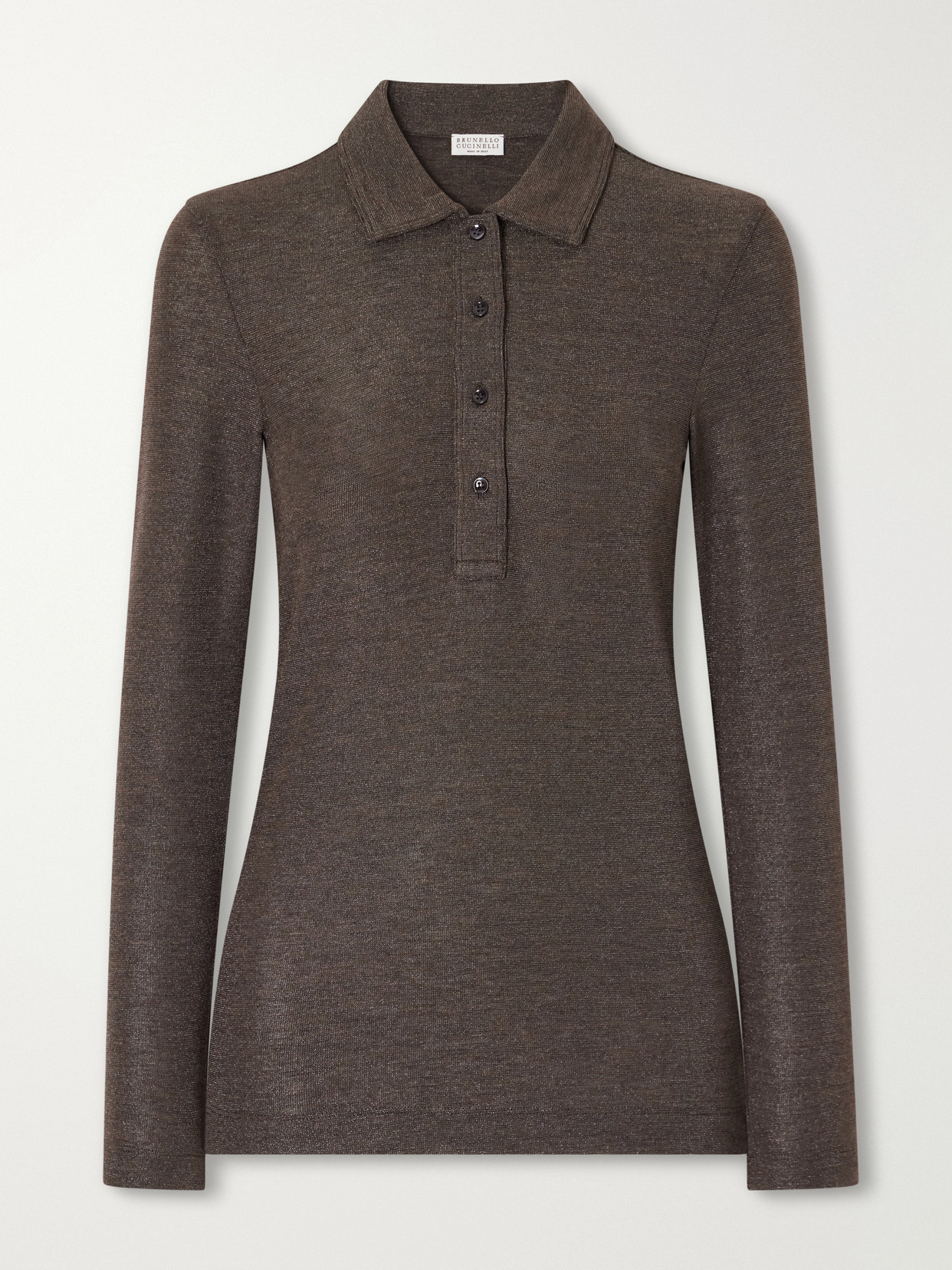 Wool-Blend Polo