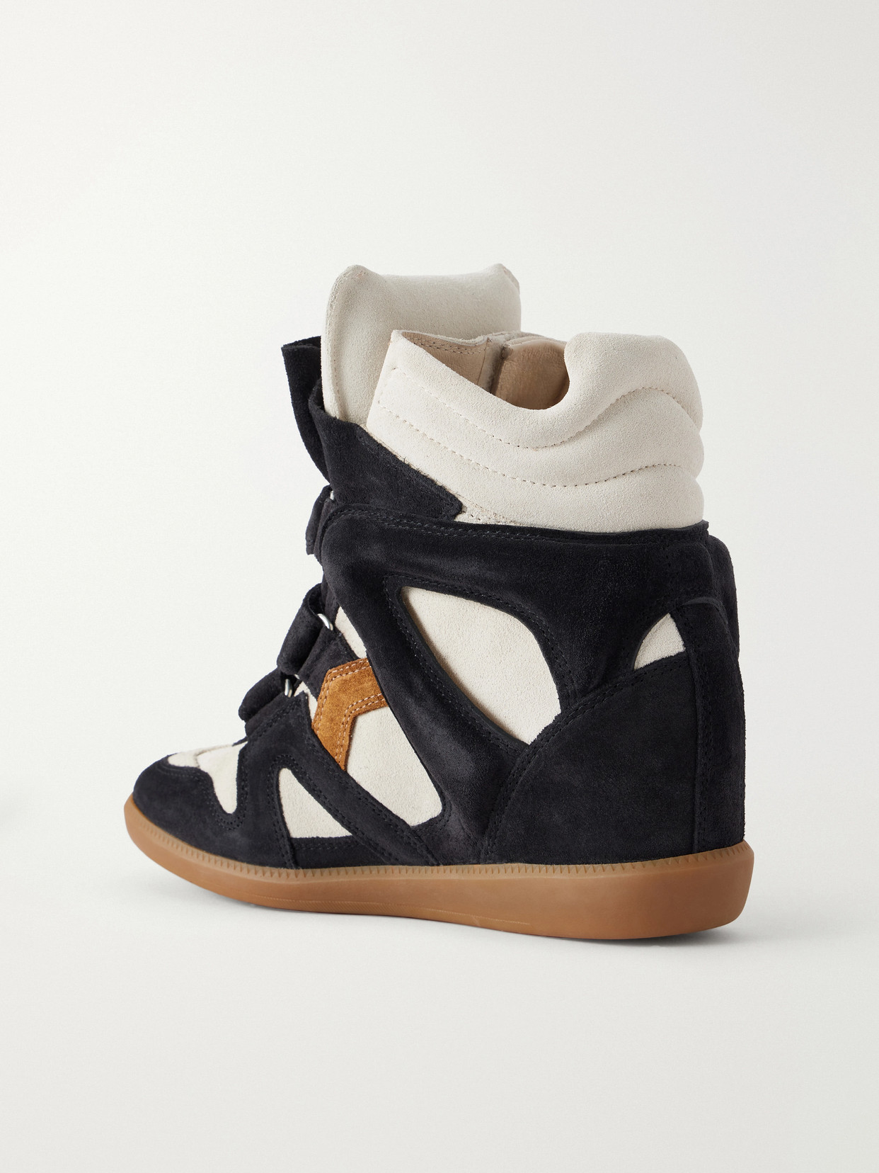 Bekett Suede Wedge Sneakers