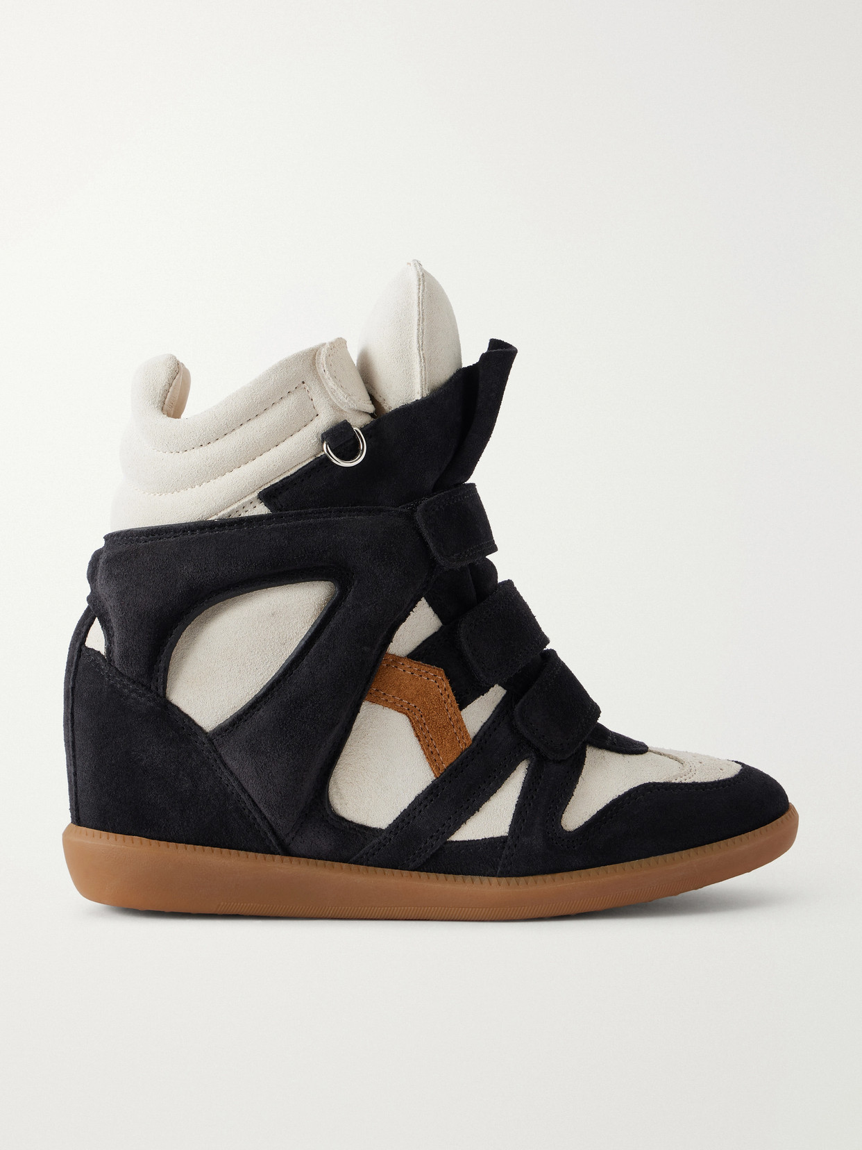 Bekett Suede Wedge Sneakers