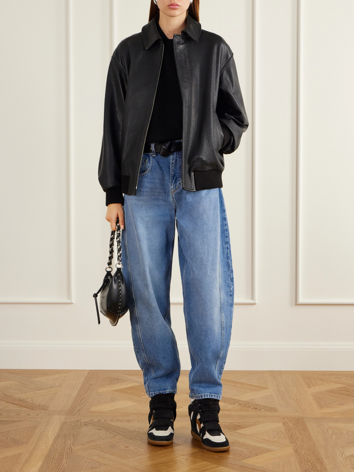 Bekett Suede Wedge Sneakers