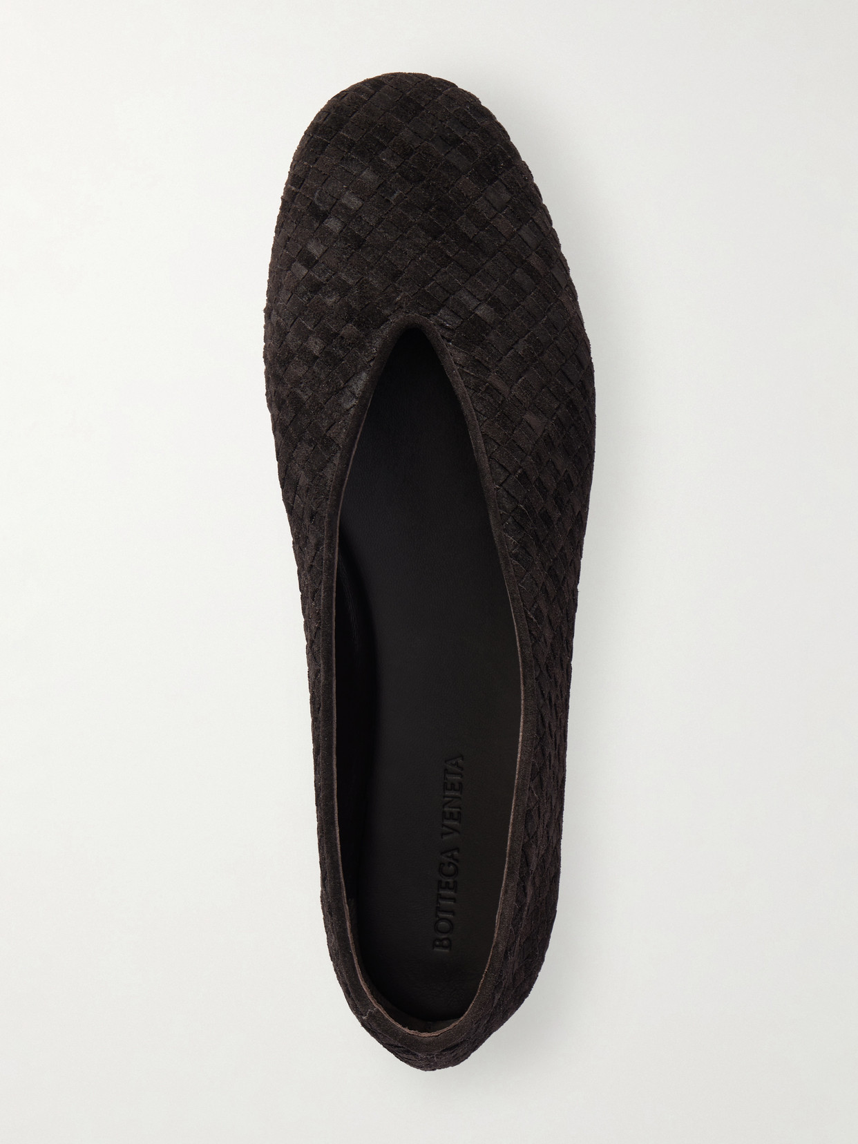 Rosa Intrecciato Ballet Flats