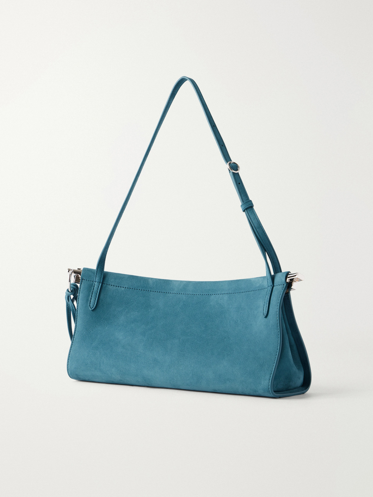 Alaïa - Click Medium Nubuck Shoulder Bag