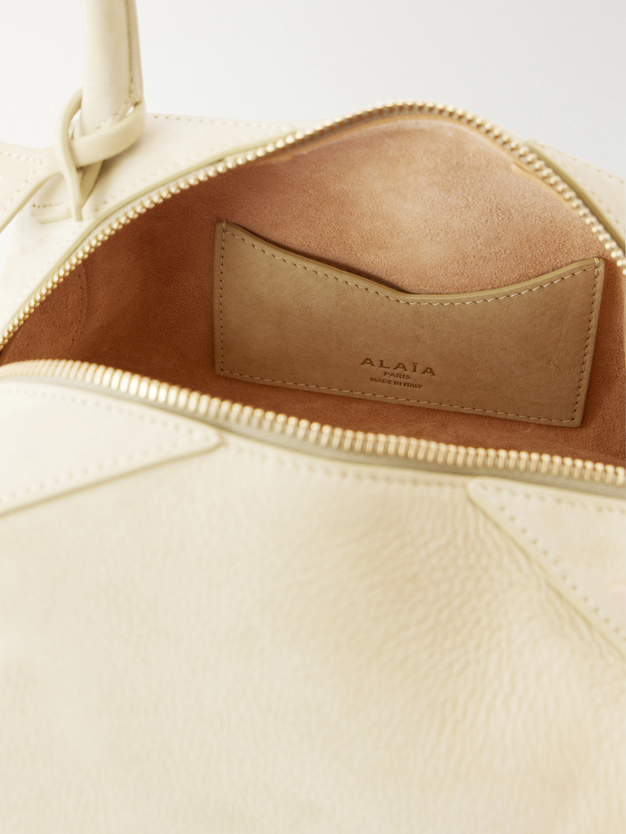 Alaïa - Le Bouledogue Mini Nubuck Shoulder Bag