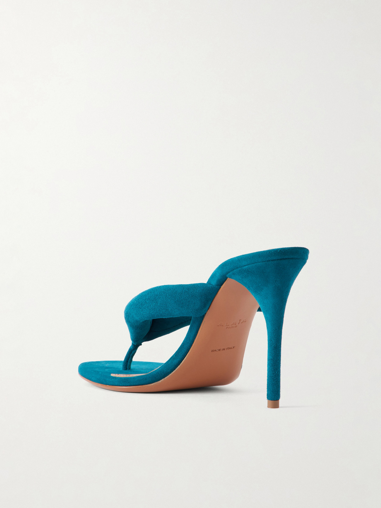 Alaïa - 90 Suede Thong Sandals