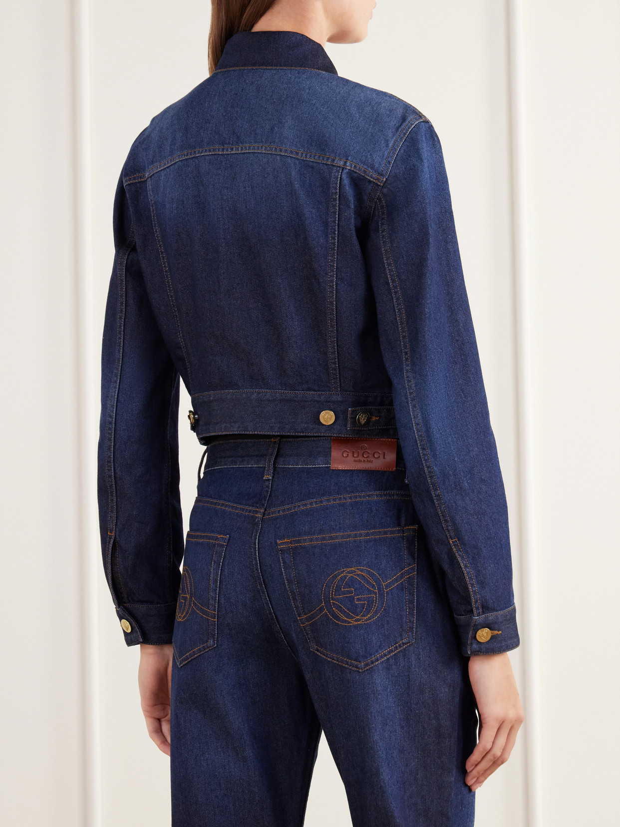 Cropped Denim Jacket