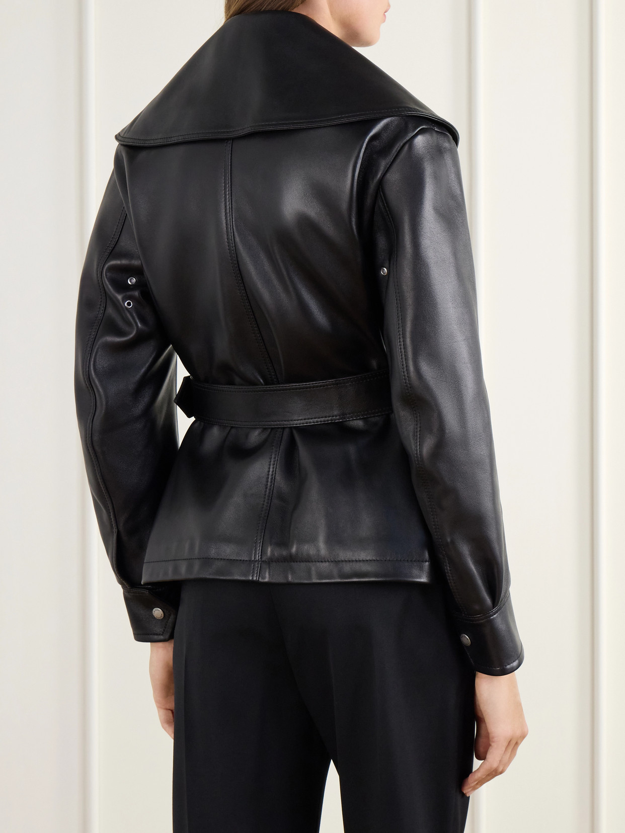 Belted Draped Jacket