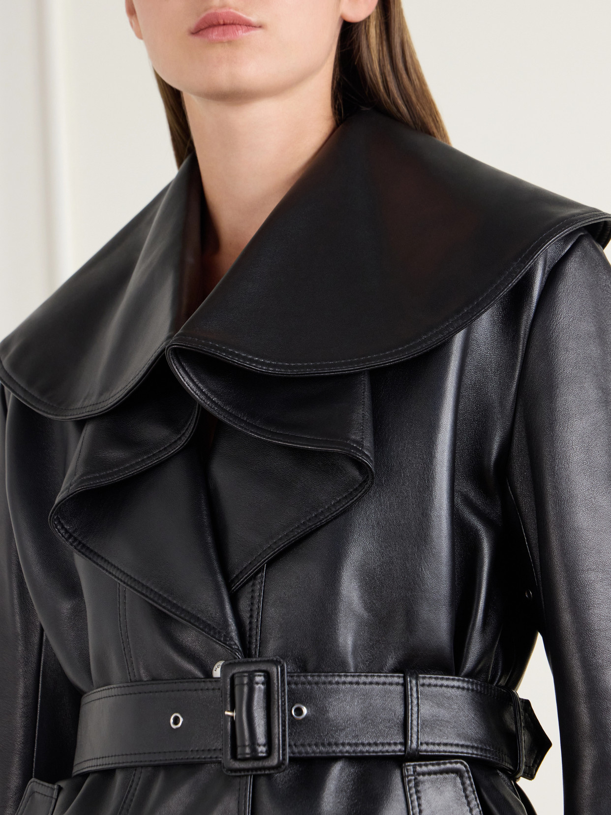 Belted Draped Jacket