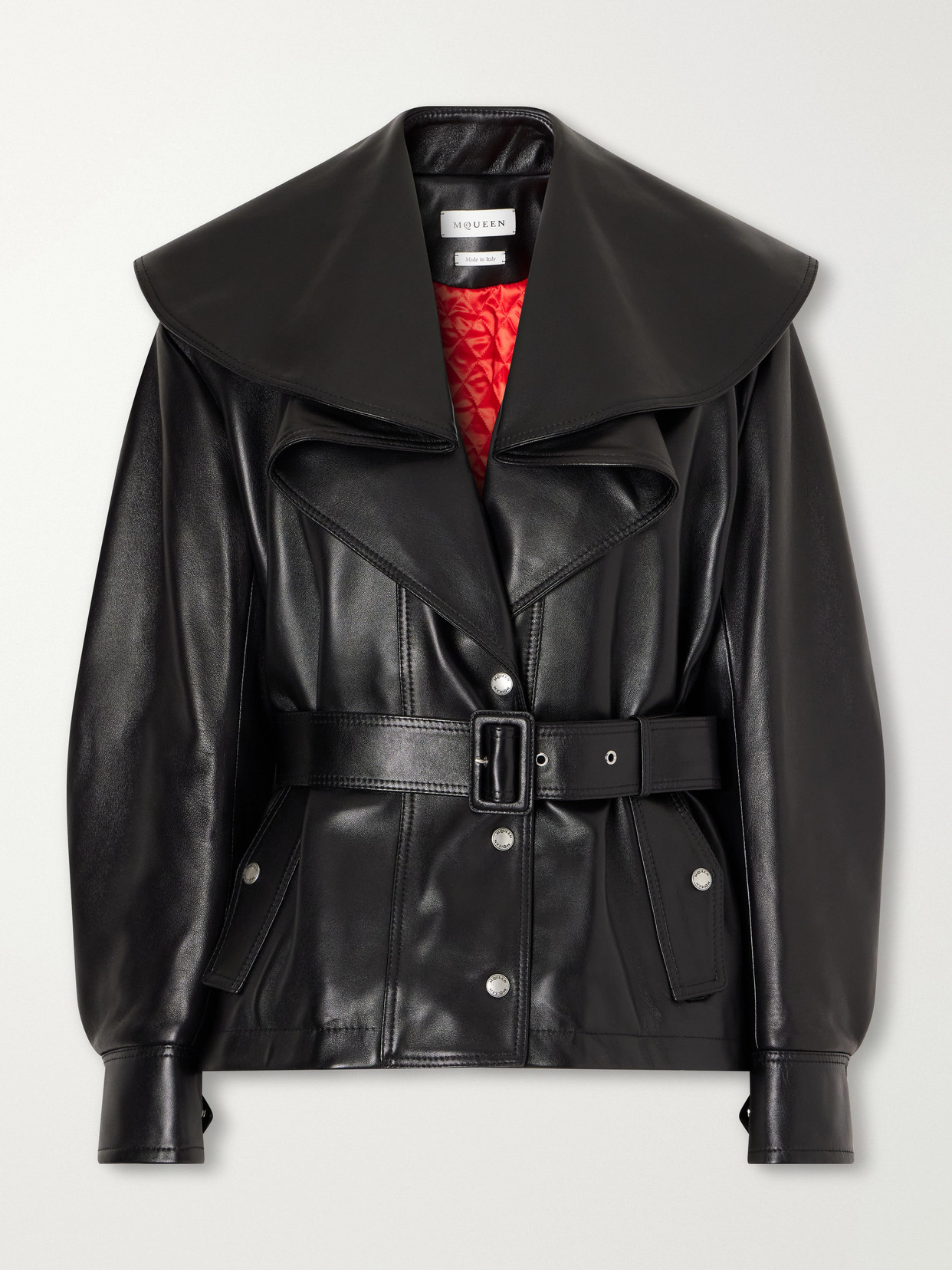 Belted Draped Jacket